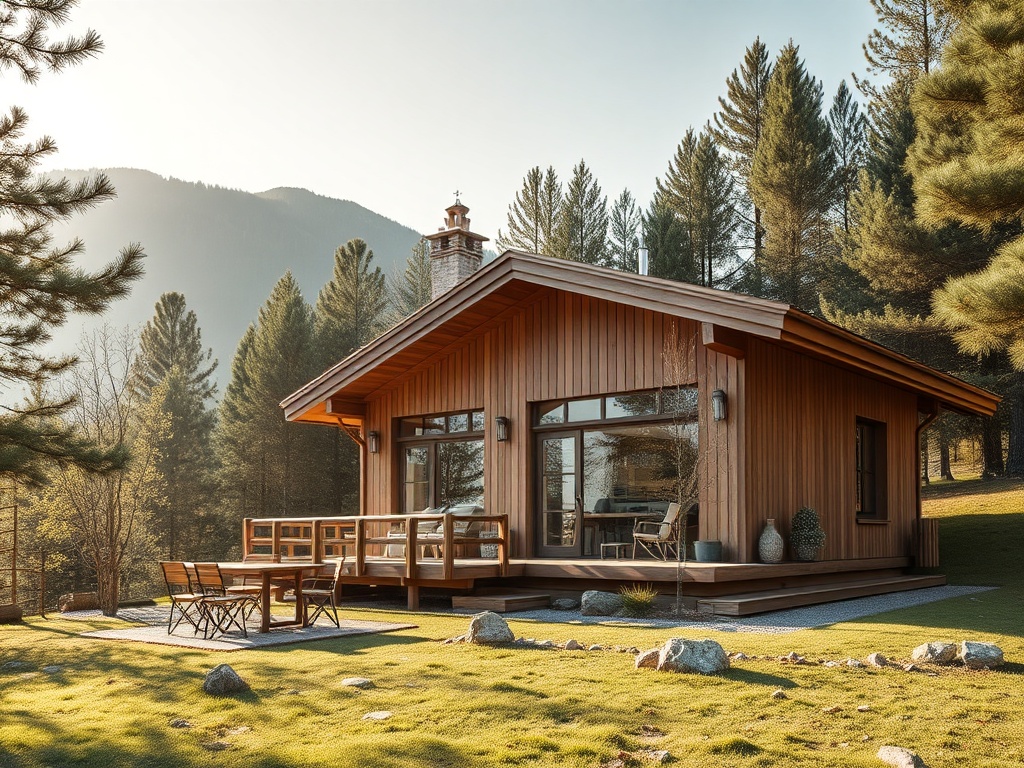 gh-murmansk.ru | Проекты домов из клееного бруса в стиле "Шале" с большими свесами